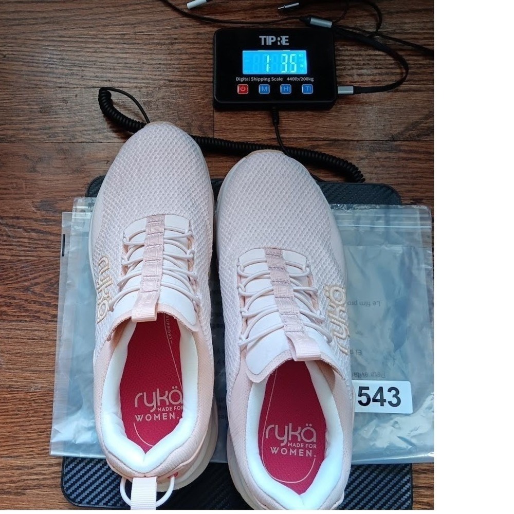 Ryka Devotion EZ‎ Sneakers Womens 9M Pink Excellent Walking Shoes RE-ZORB Mesh - Picture 9 of 13